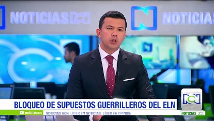 Supuestos guerrilleros del ELN bloquearon la vía Ocaña – Santander