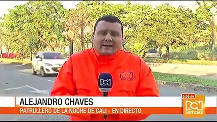 Motociclista cayó a un caño en Cali