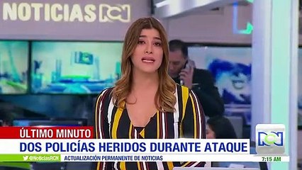 Nuevo ataque deja dos policías heridos en Arauca