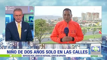 Encuentran a niño de 2 años caminando solo durante la madrugada por las calles de Bogotá