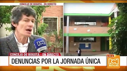 Denuncian supuestas falencias en jornada única de Bogotá