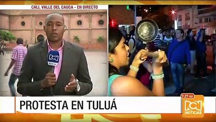 En varias ciudades del país se registraron protestas contra la reforma tributaria