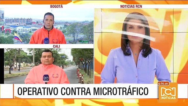 Operativos contra el microtráfico en Cali