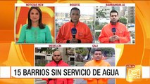 En Bogotá hay 15 barrios sin el servicio de agua