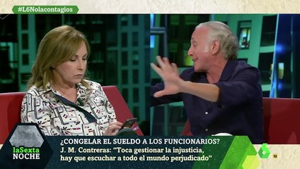 Inda: "Los funcionarios deben saber que les congelarán los sueldos"