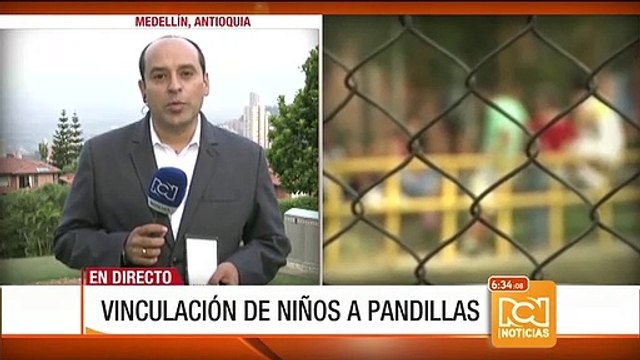 1.745 menores fueron reclutados durante los últimos cuatro años por los combos delincuenciales de Medellín
