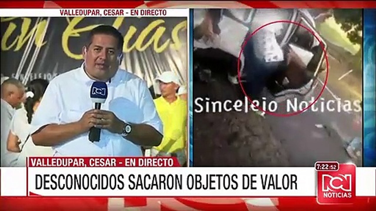 Luego del accidente de Martín Elías, ladrones saquearon la camioneta donde murió