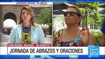 Sigue polémica por prohibición de abrazos en Cartagena