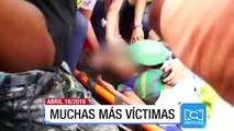 Niño de seis años fue rescatado bajo los escombros en Pedernales