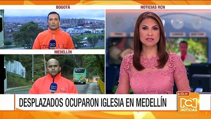 Cerca de 40 desplazados se tomaron la iglesia La Veracruz en Medellín