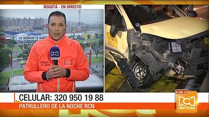 Accidente entre taxis dejó cinco personas heridas