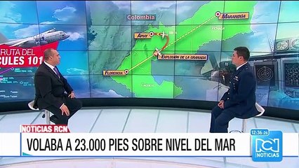 "Bajo el poder de Dios y el entrenamiento de la FAC pudimos salir del impase". mayor Agudelo