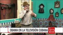 Obama apareció en programa de humor en televisión estatal de Cuba