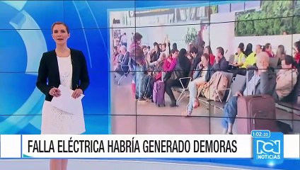 Falla eléctrica habría generado retrasos en aeropuerto de Bogotá