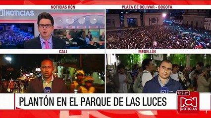 En Medellín también los estudiantes marcharon por la paz