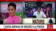 Maduro ordenó demandar al diario 