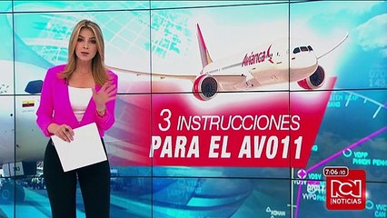 Piloto de avión de Avianca recibió tres instrucciones de la torre de control de Maiquetía