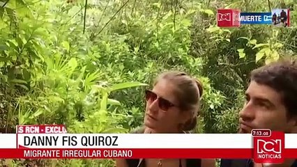 Download Video: La travesía de migrantes cubanos que intentan cruzar la frontera entre Colombia y Panamá