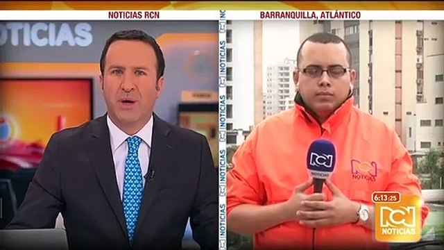 Se presentó incendio con llamas de hasta cuatro metros de altura en Barranquilla