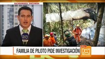 Familiares de policías fallecidos en caída de helicóptero en Norte de Santander piden investigaci