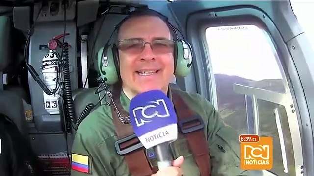El patrullero del aire sobrevoló el relleno sanitario de Doña Juana