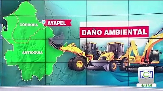 Minería ilegal: el daño ambiental que dejan los mineros ilegales en Ayapel