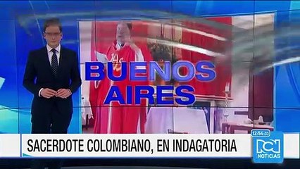 Rinde indagatoria el sacerdote colombiano acusado de pederastia en Argentina