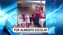 Un policía habría lanzado un ladrillo a dos menores de edad