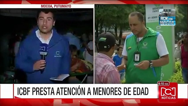 Niños buscan a sus padres y padres buscan a sus hijos en Mocoa