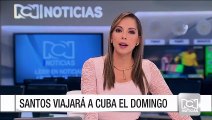 Santos viajará el domingo a Cuba para reunirse con Raúl Castro
