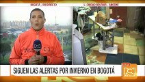 Seis familias afectadas por inundaciones en el sur de Bogotá