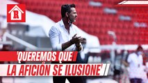 Diego Cocca: 'Queremos que la afición del Atlas se ilusione'