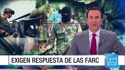 Sectores exigen respuesta de las Farc por asesinato de soldado