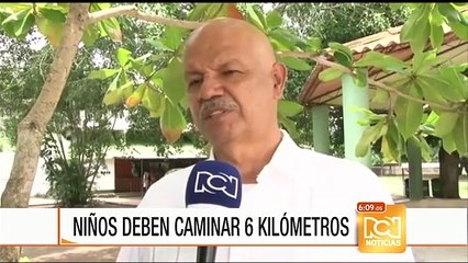 Estudiantes de Honda deben caminar varios kilómetros porque los buses de su colegio no tienen seguro