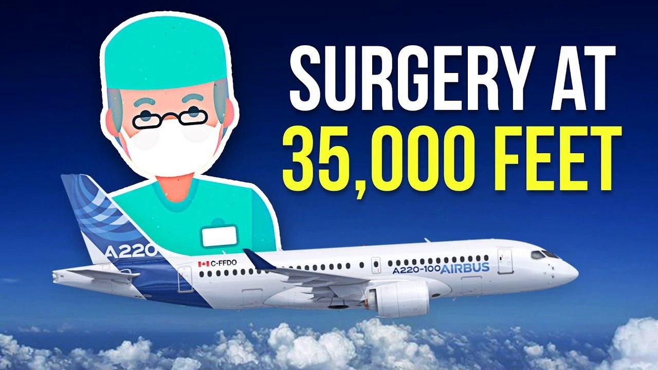 How Two Doctors Performed Life-saving Surgery At 35,000 Feet