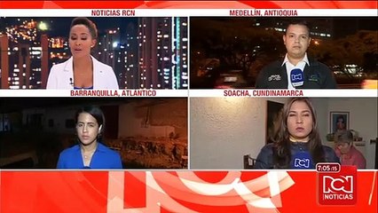 Un bus fue arrastrado por un arroyo en Barranquilla