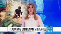 Italianos expertos antiexplosivos enseñan nuevas técnicas al Ejército