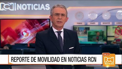 Congestión vehicular en la autopista Norte en sentido norte-sur