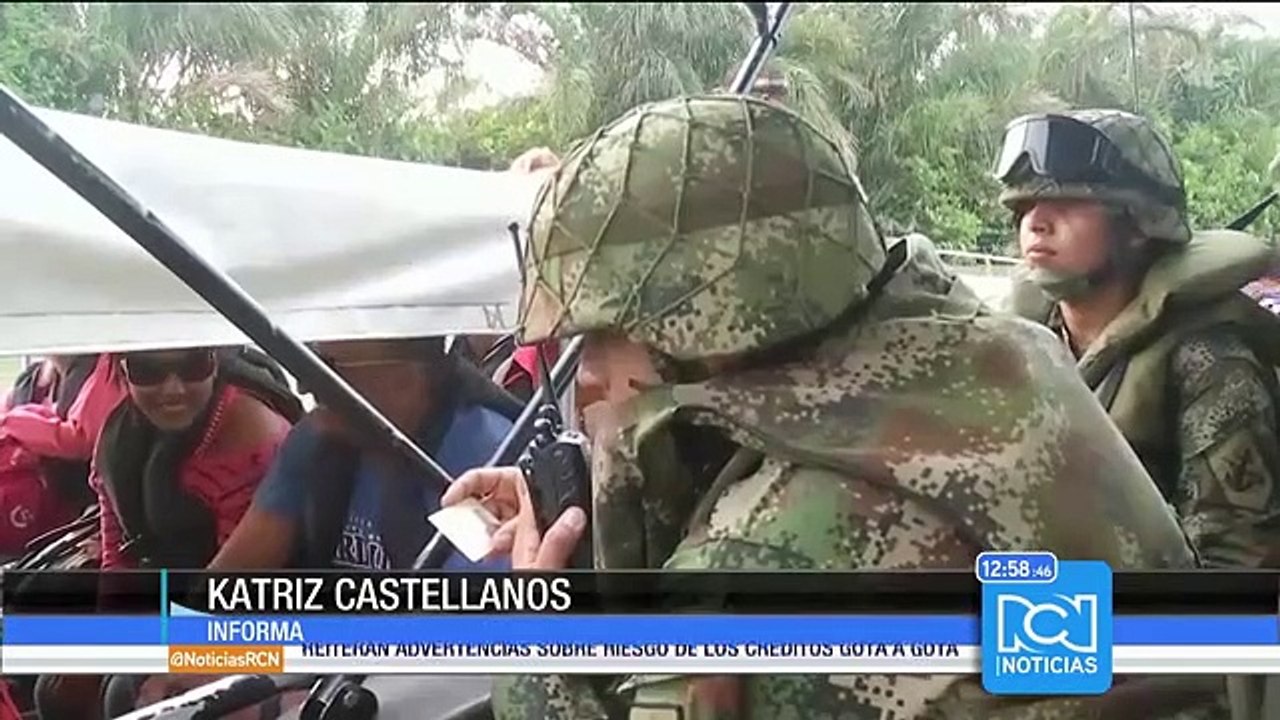 Intensifican operativos en río Atrato por tráfico de inmigrantes ilegales