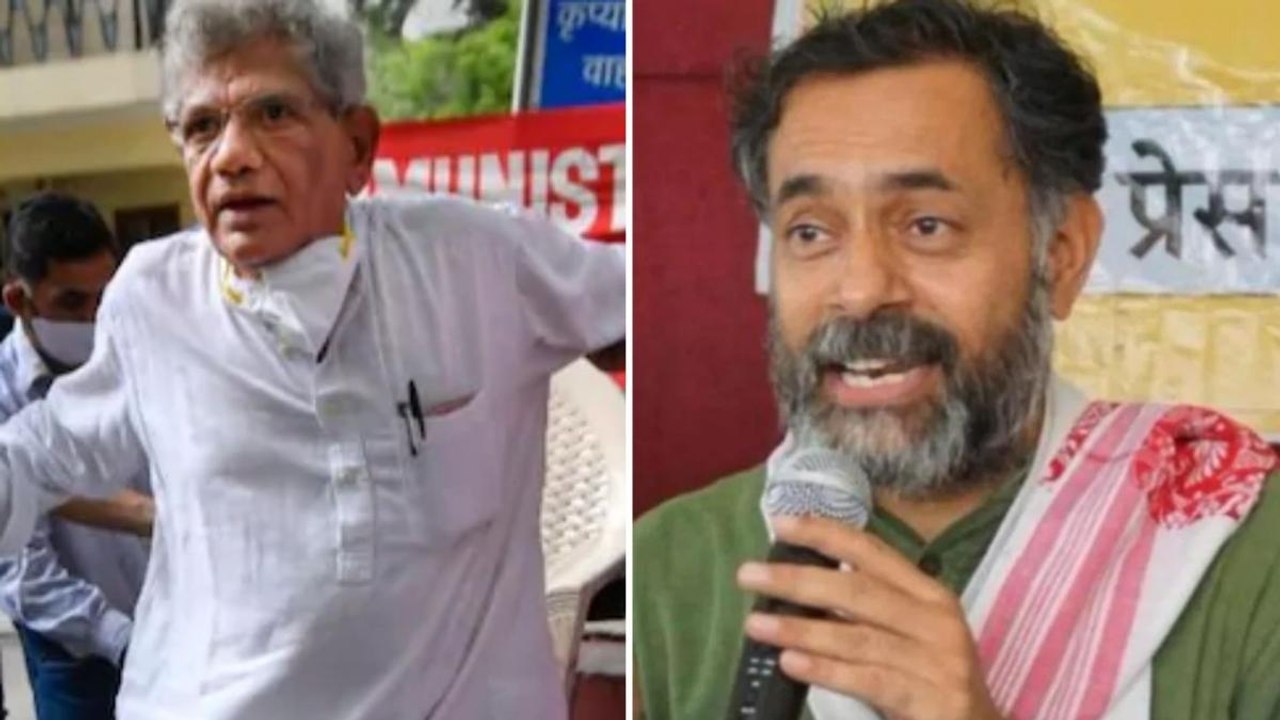 Sitaram Yechury, Yogendra Yadav link to Delhi riots