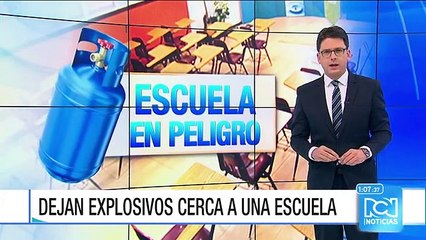 Desactivan cilindros bomba abandonados a pocos metros de una escuela en Cauca