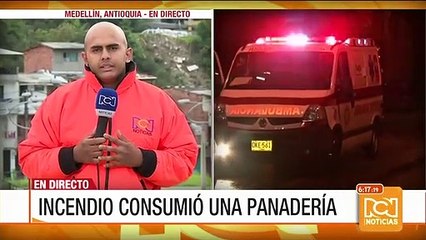 Incendio consumió una panadería en Itagüí, Antioquia
