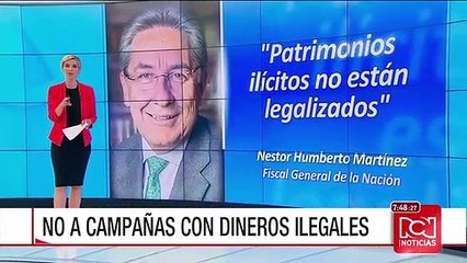 Fiscal Martínez advirtió que perseguirá "patrimonios ilegales" de las Farc
