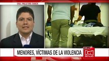 Se han representado 34 muertes violentas de menores en Cali en lo corrido del año