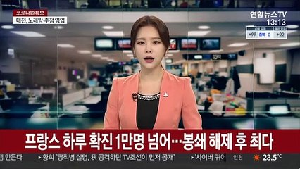 프랑스 하루 확진 1만명 넘어…봉쇄 해제 후 최다