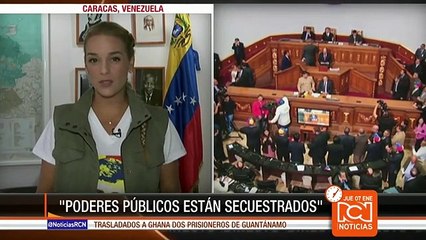 Tintori: "Los poderes públicos en Venezuela están secuestrados"