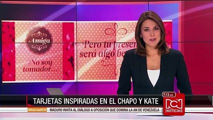 Detalles de San Valentín en México tendrán frases del 'Chapo' y Kate del Castillo