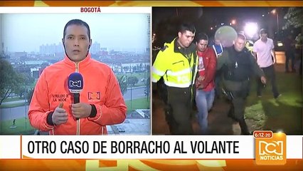 Borrachos al volante: arrollan a motociclista en Bogotá