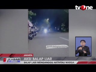 Ganggu Lalu Lintas, Pelaku Balap Lari Liar Ditangkap Polisi
