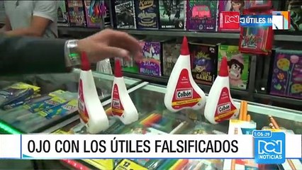 Útiles inútiles: alerta por la falsificación de productos escolares